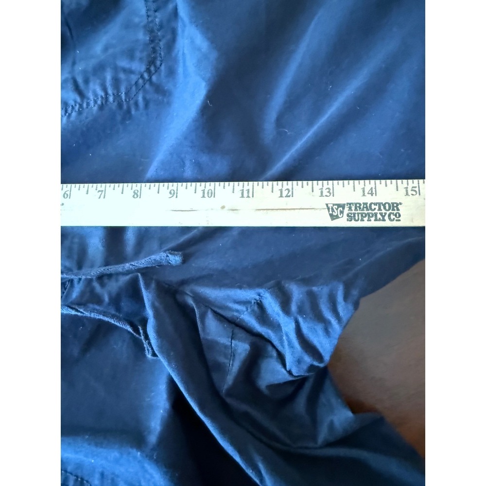 Talbots Womens 16 Petite Navy Blue Pants Pull On Drawstring Elastic Waist Casual - Picture 7 of 11